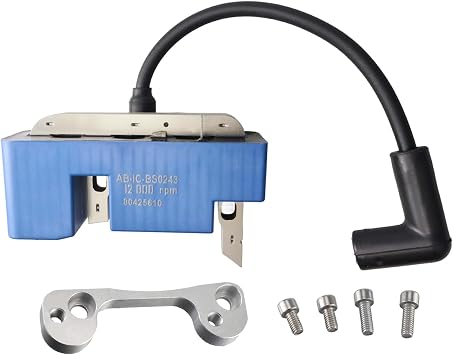 555681 Ignition Coil for Predator 212, Honda GX200, Tillotson, Wildcat Engines Kart Animal PVL Magneto Armature 12000 RPM