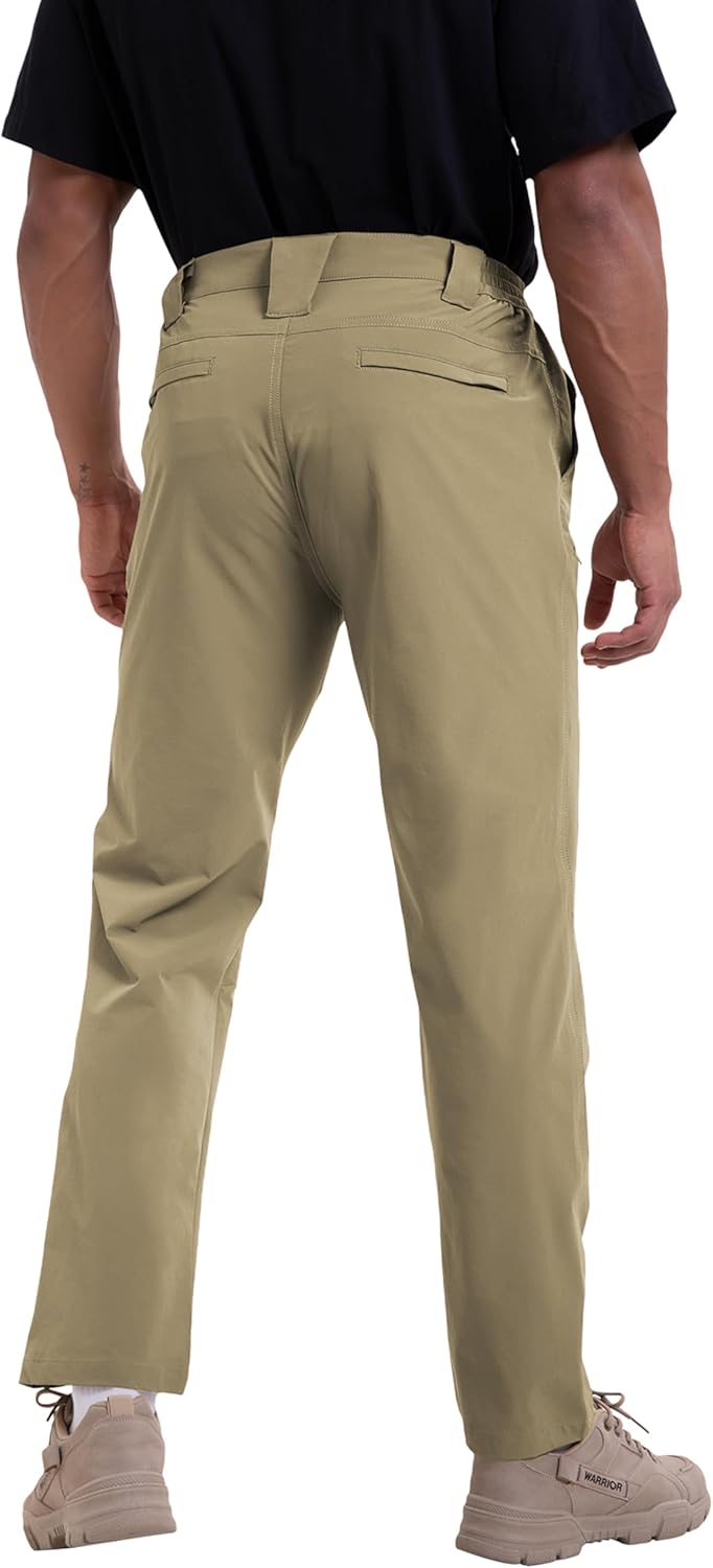 Arunlluta Travel Pants Men Quick Dry Hiking Pants for Men Stretch Work Pants Lightweight Mens Golf Pants Water Resistant - Image 2