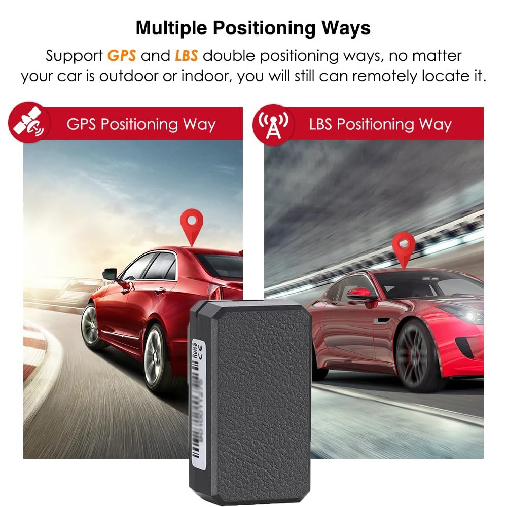 4G Localizzatore GPS, Mini GPS Tracker Ricaricabile Con Magnetica Per Veicoli Portabagagli Per Bambini Animali Con Dispositivi Di Localizzazione Anti-Smarrimento Geofence
