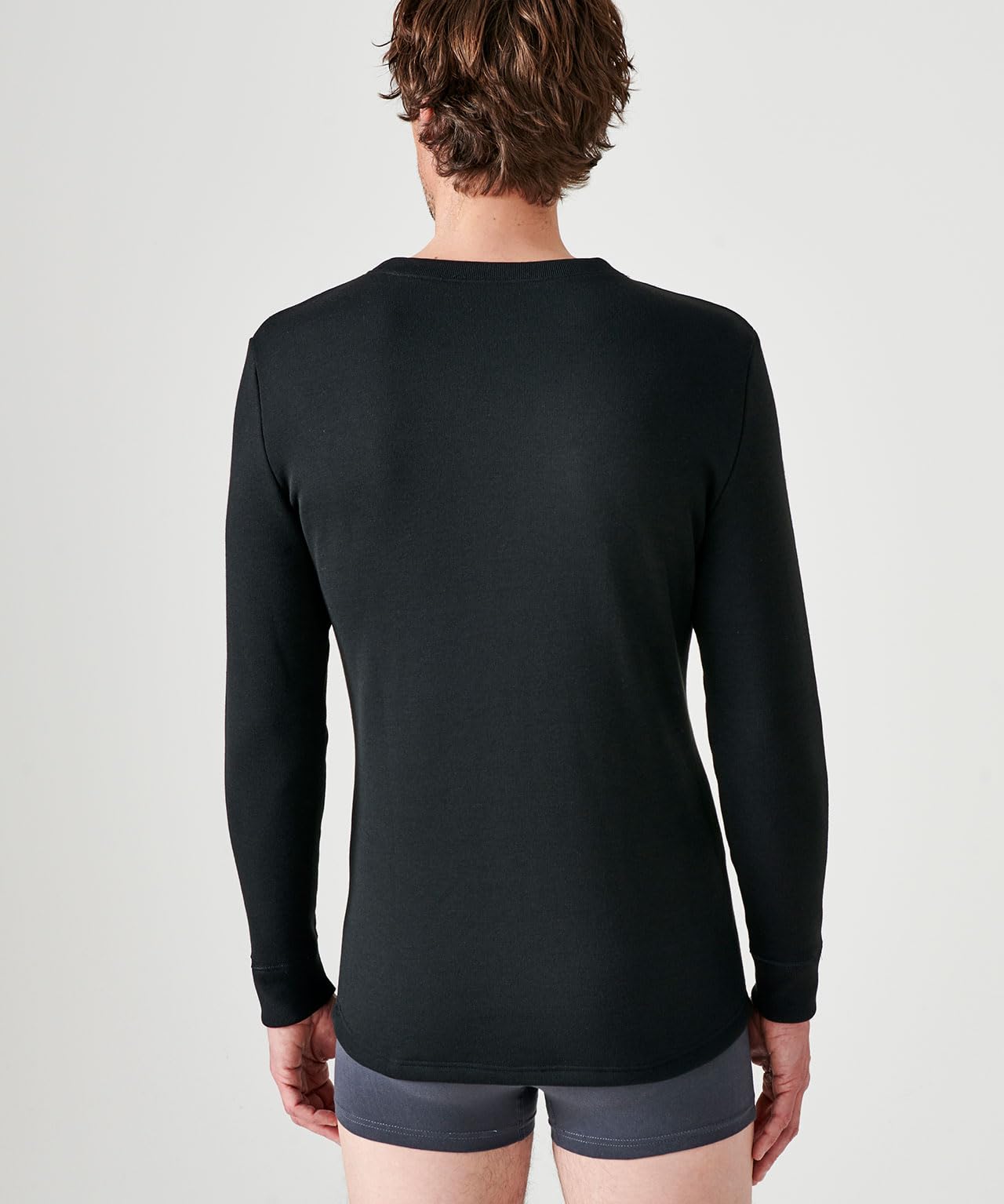 Damart T-Shirt Thermolactyl Manches Longues, Molleton GRA T-Shirt Homme