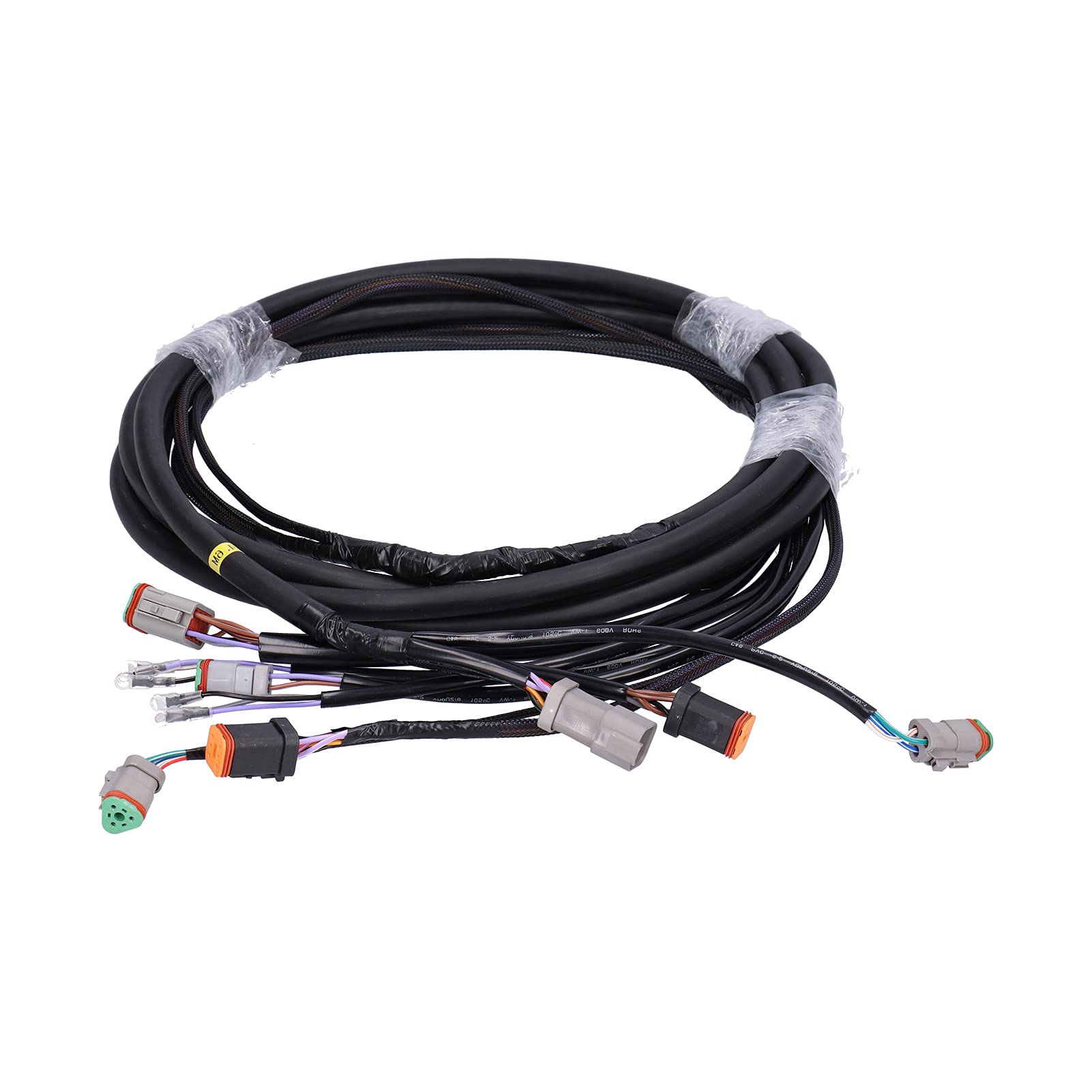 Cable de extensión del arnés de cableado de encendido 15 pies 4,5 M Arnés de encendido fueraborda 176340 Apto para motor de barco ABS Metal Alta temperatura Durable