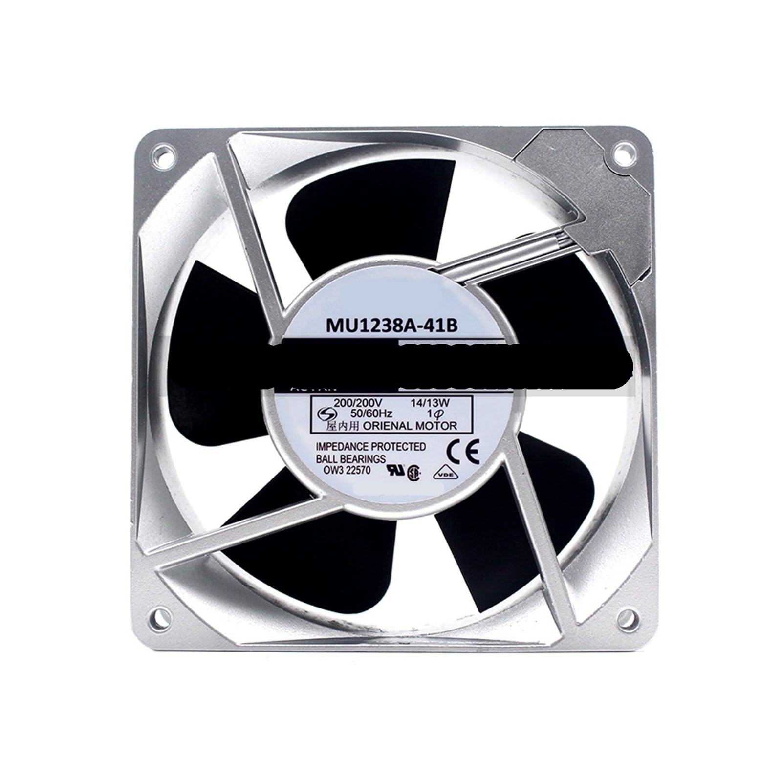OKEWGHFL MU1238A-41B AC 200V COOLING FAN 12038 12CM 120 * 120 * 38MM