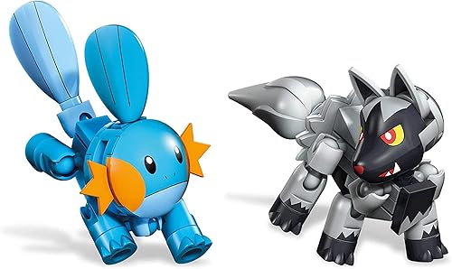 Miniatura 3 de Mega Construx Pokemon Mudkip vs Poochyena