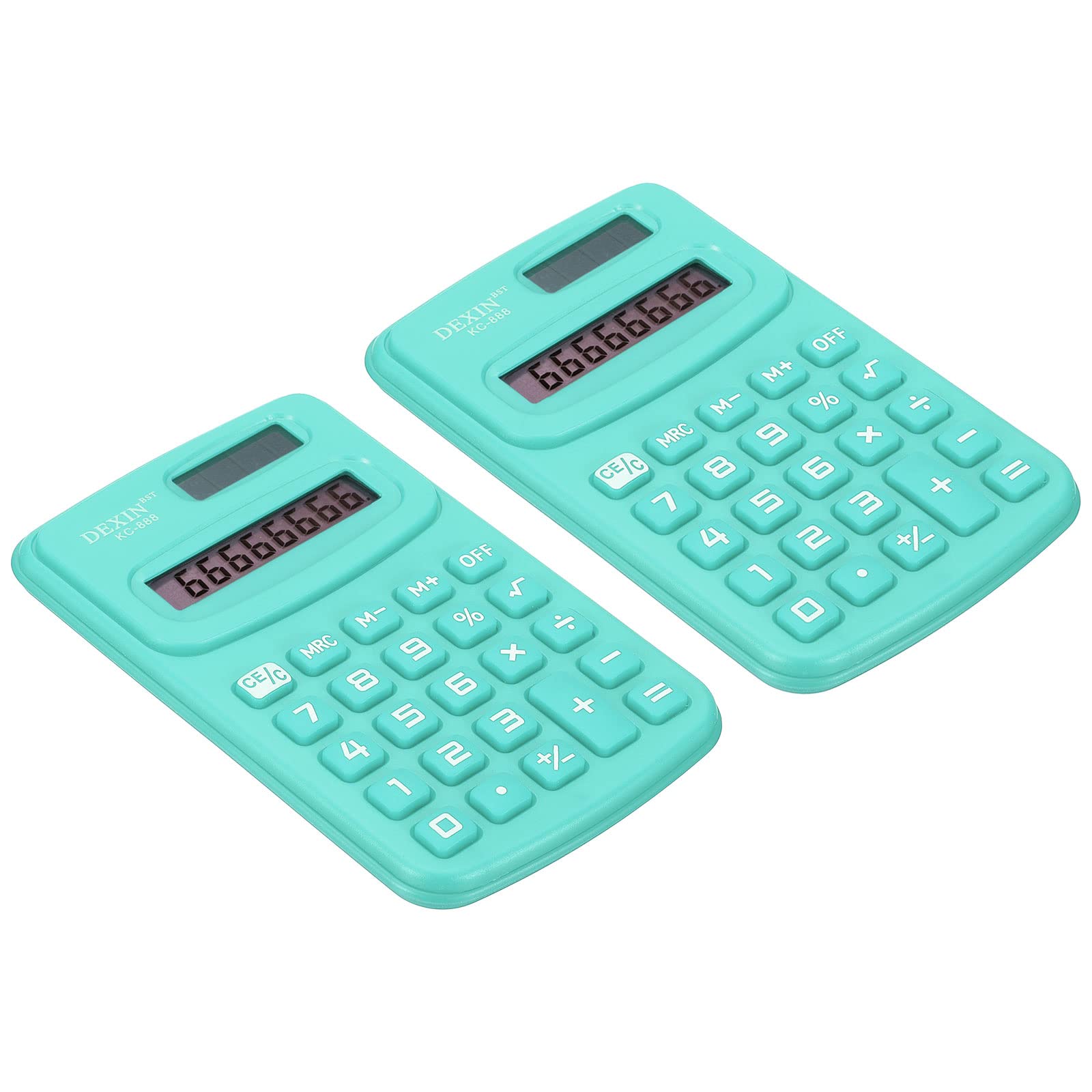 Amazon.co.jp: PATIKIL ミニ電卓 ポケットサイズ 2個 8桁 LCD