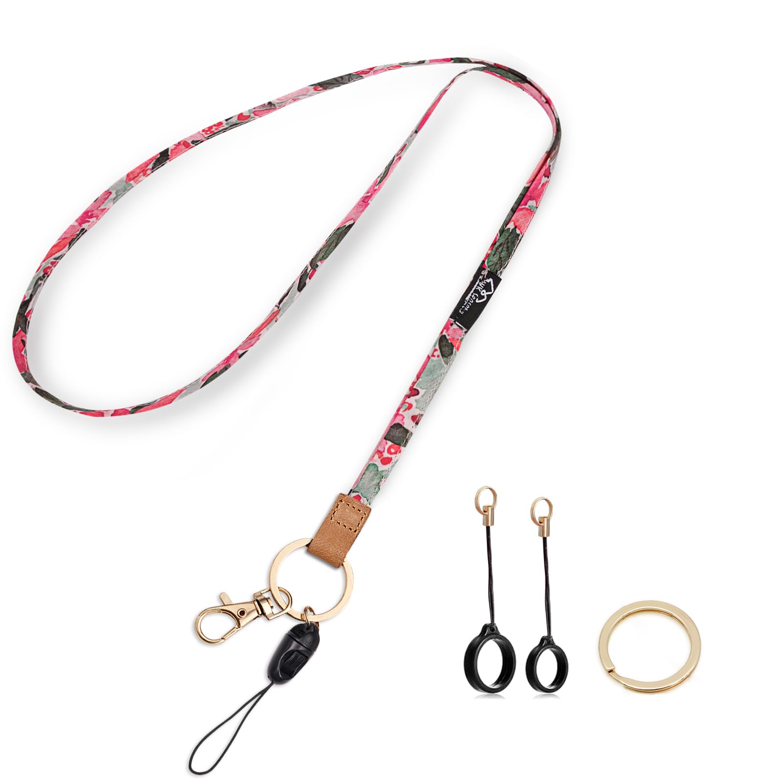 WK IEASON Lanyard Neck Strap Keychain ID Holder Keyring Keys Badge Holder Phone Camera Strap holder Pen Holders