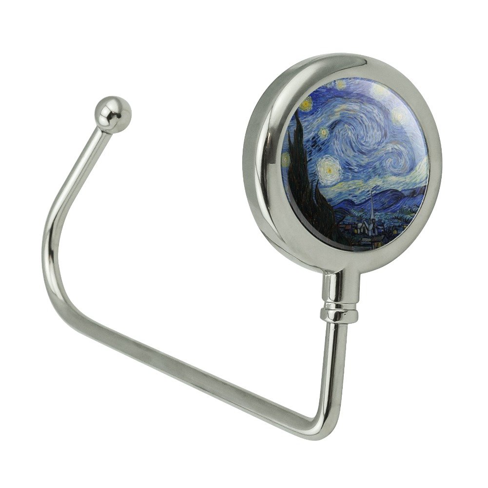 GRAPHICS & MORE Starry Night by Vincent Van Gogh Purse Bag Hanger Holder Hook
