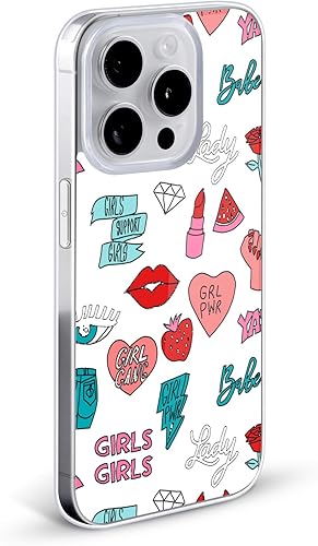 Miniatura 2 de Head Case Designs Andrea Lauren Design Girl Power Lady - Funda de gel con licencia oficial protección de grado militar compatible con Apple iPhone