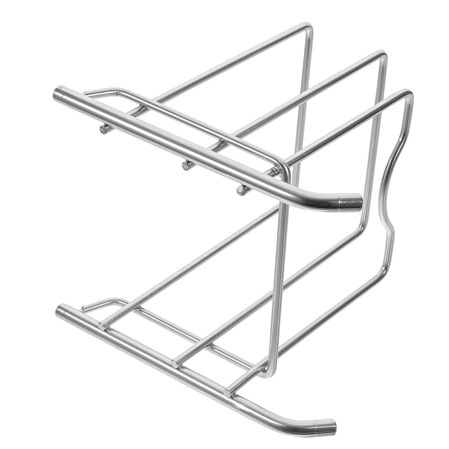 Topfdeckelhalter aus Eisen Gold mit Rutschfester Unterlage