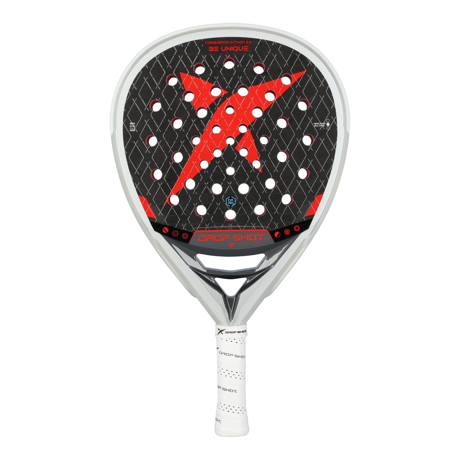 Pala de Pádel Drop Shot Conqueror Attack 2.0