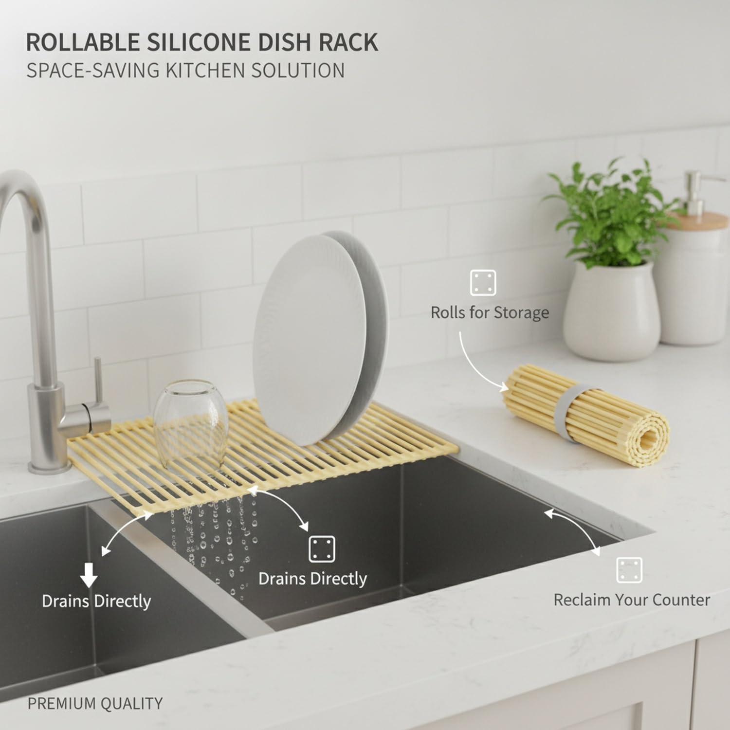 Scolapiatti in Silicone