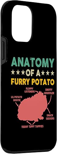 Miniatura 3 de iPhone 12 mini Anatomy Of A Furry Potato Funny Guinea Pig Lover Case