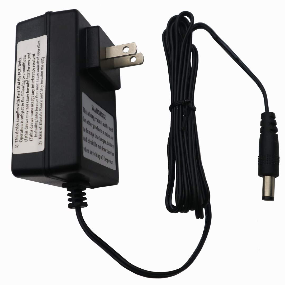 Xahpower 6V Charger For Ride-On Cars - 1A Output, 2.1x5.5mm Plug, For Power Wheels & Kids Electric Toys