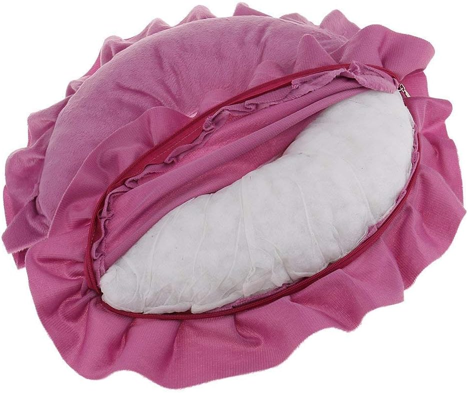 U Shaped Neck Support Cushion Soft Spa Salon Massage Table Cradle Face Pillow Neck Head Cushion Travel Flight Neck Pad - Rose Red : Beauty & Personal Care