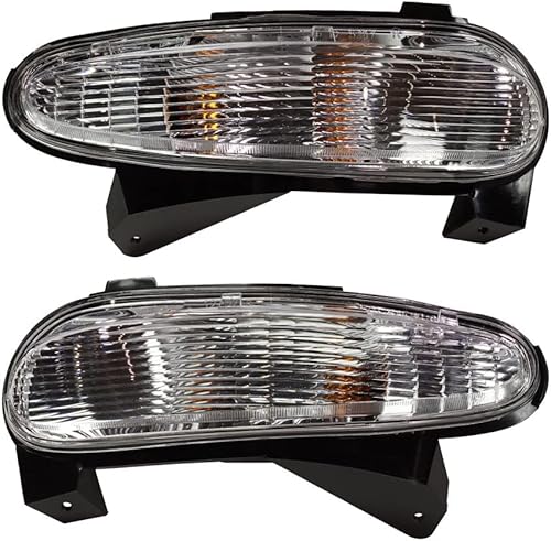 KarParts360 BUICK LACROSSE - Par de luces de señal, para 2005, 2006, 2007, 2008, 2009, parqueluz de señal, para el lado del conductor y del pasajero