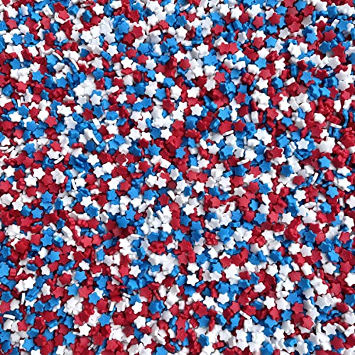 Sprinkles | Colored Sugar | Patriotic Sprinkles | Red White And Blue Sprinkle | Cocktail Sugar | Cupcake Sprinkle | Cake Sprinkles | Manvscakes #TOP3