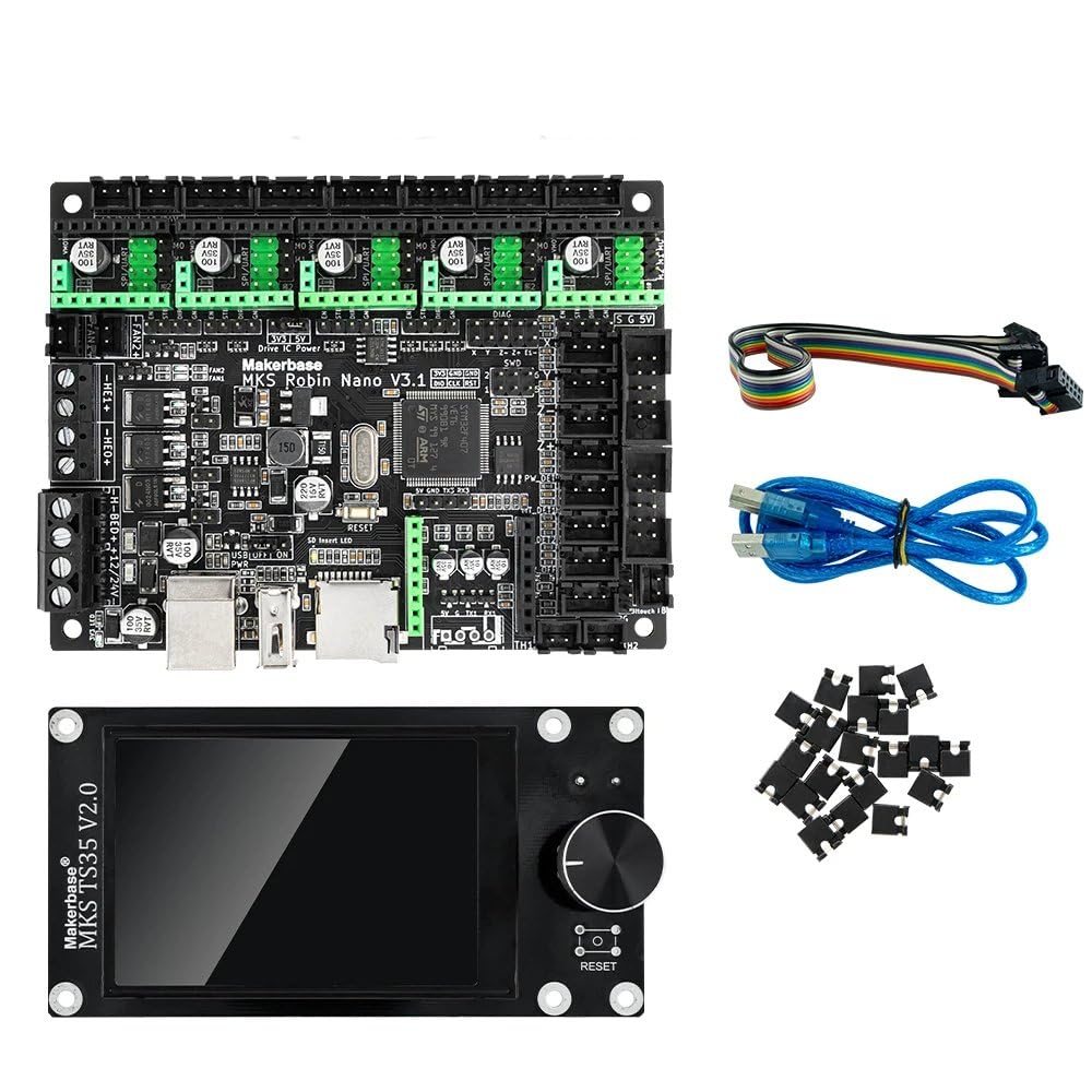 MKS Robin Nano V3 Eagle carte mère 32 bits imprimante 3D avec écran tactile TS35 drivers TMC2209