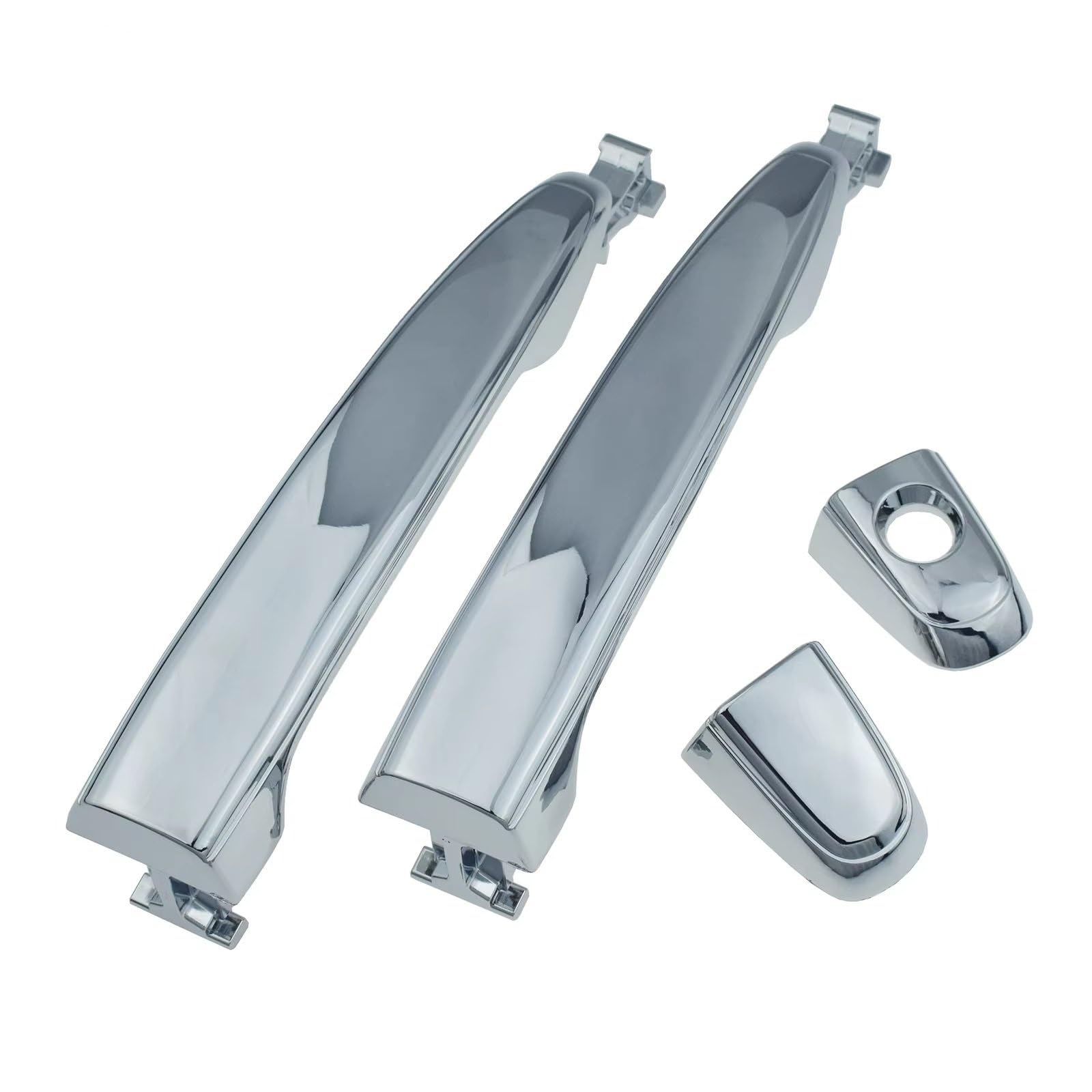 Iukmr Front Side(L And R) For Toyota For Alphard For Camry For Highlander For Tacoma For 4Runner Exterior Door Handle 69210-0N010 69210-58010 Car Outer Door Handle(Front Side(L And R))
