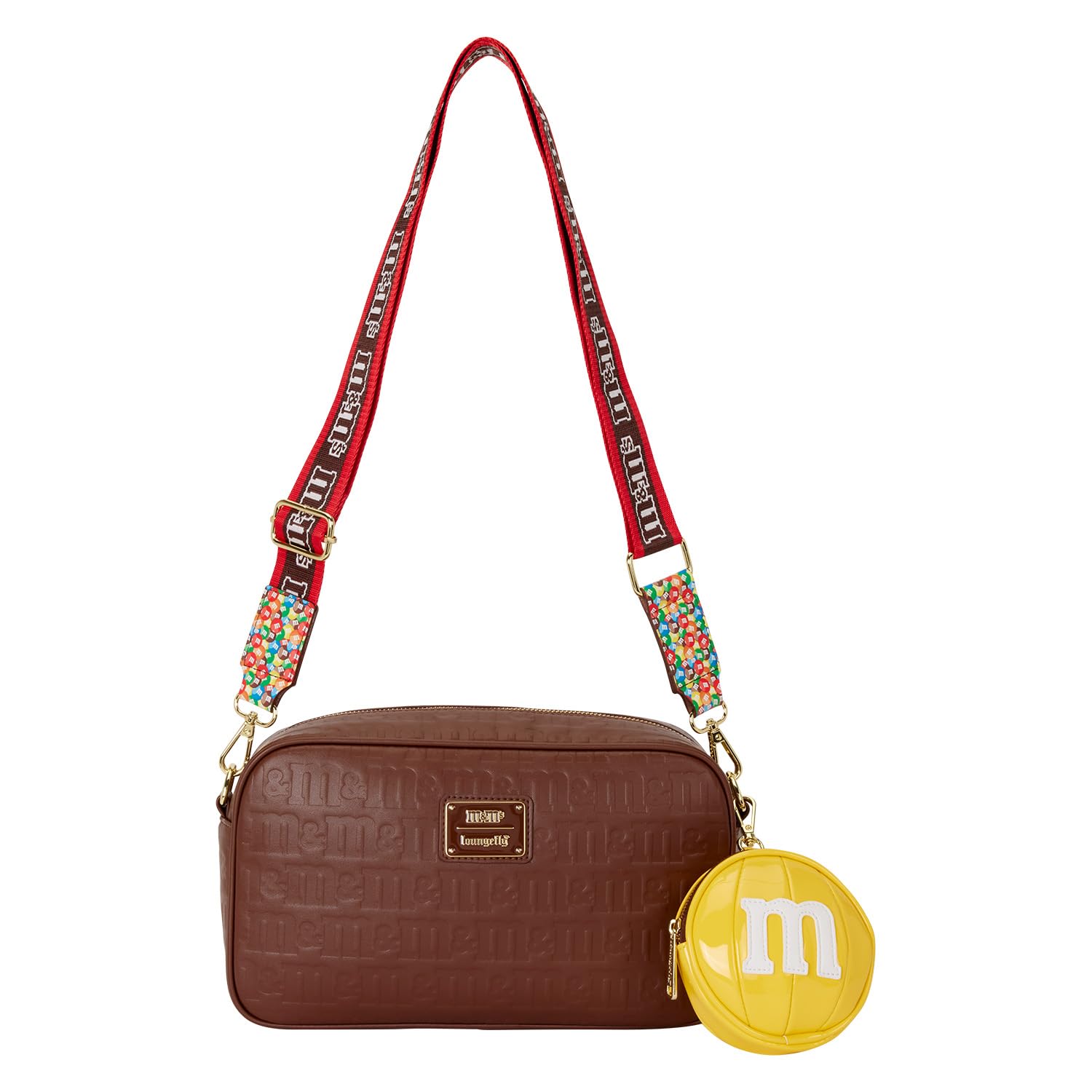 M&M\'S Green Character Round Crossbody Bag Loungefly NWT Amazon.com: Loungefly M&Ms Crossbody Bag with Coin Bag  main image 4