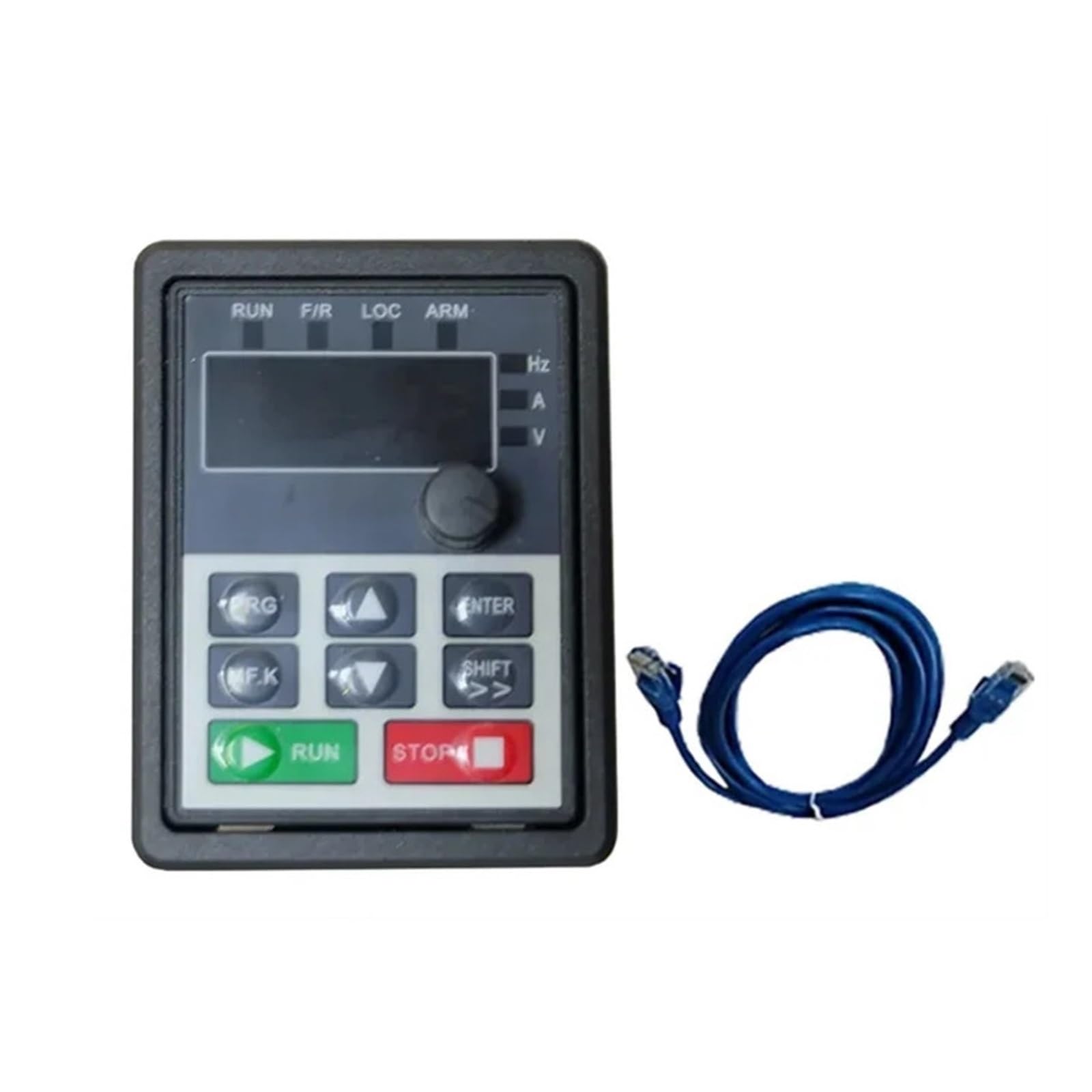 Variateur de fréquence VFD 0,75 KW 1,5 KW 2,2 KW 4 KW 5,5 KW Convertisseur de fréquence 1PH/3PH 220 V 380 V Convertisseur de Sortie Variateur de fréquence(Panel and Cable)