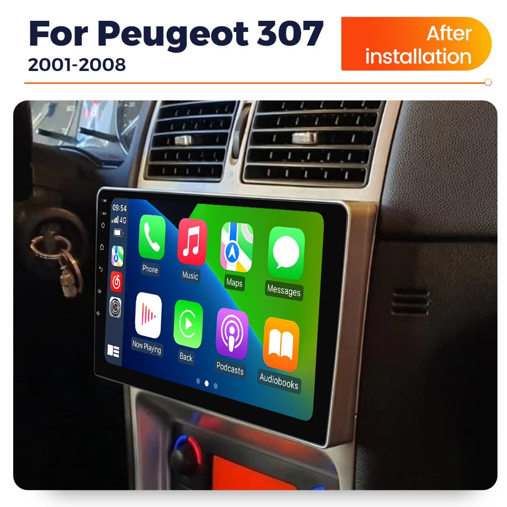 Car Stereo Radio for Peugeot 307 2001-2008…