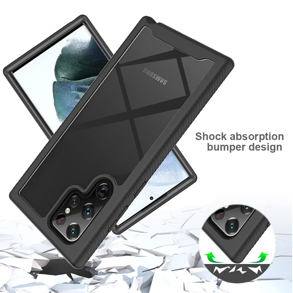 Amazon.com: QiongNi Case for Samsung Galaxy S22 Ultra Case Cover 