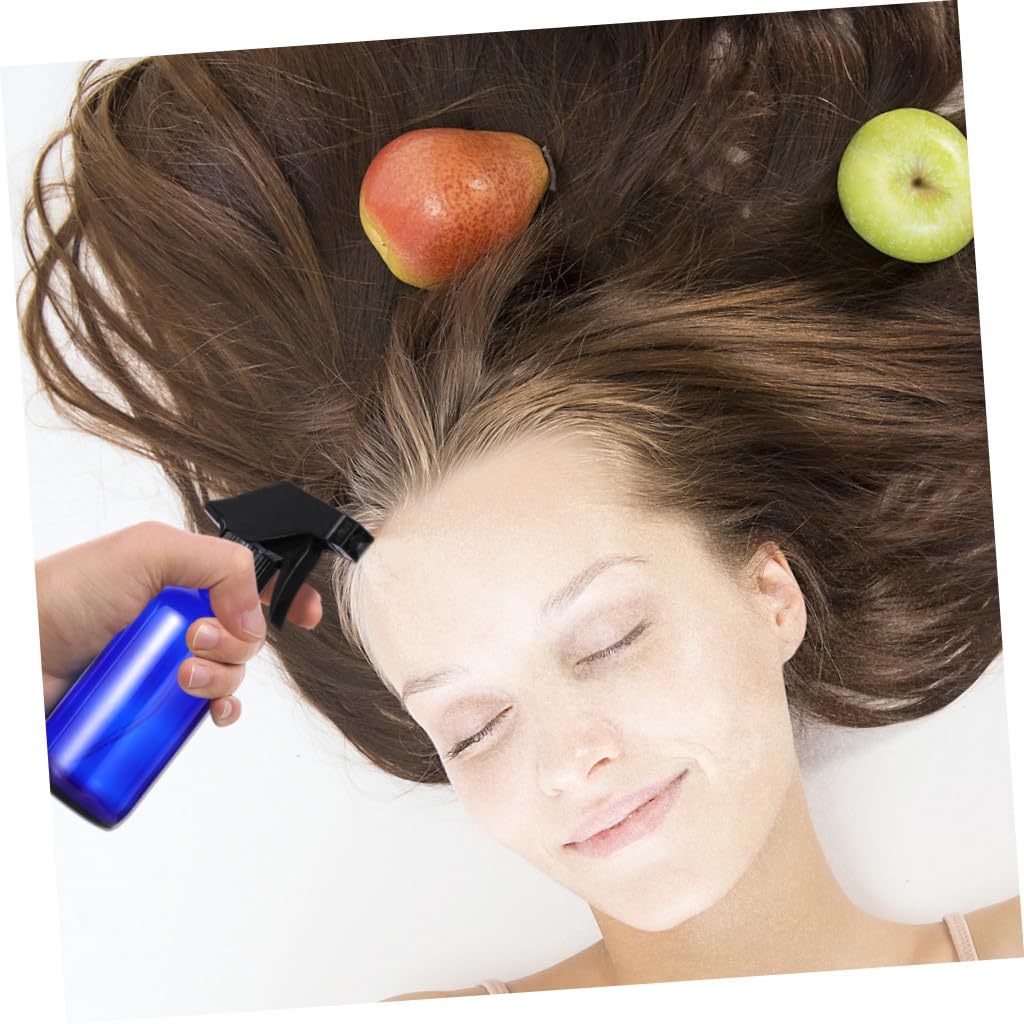 FRCOLOR Flacone Ricaricabile in Blu Flaconi Spray Vuoti Riutilizzabili Contenitori per Cosmetici da Viaggio di Flaconi da Ugello e Tappi