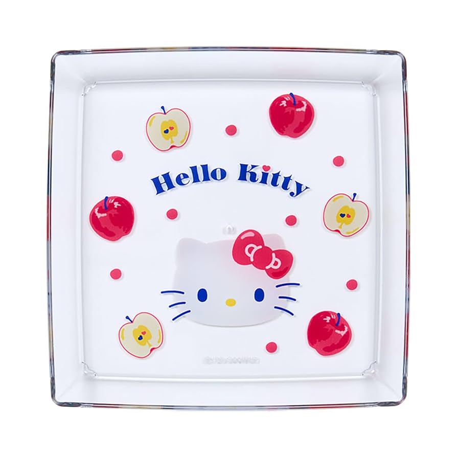 【美品】ハローキティクックプレート 美品】ハローキティクックプレート ハローキティ プレート21cm