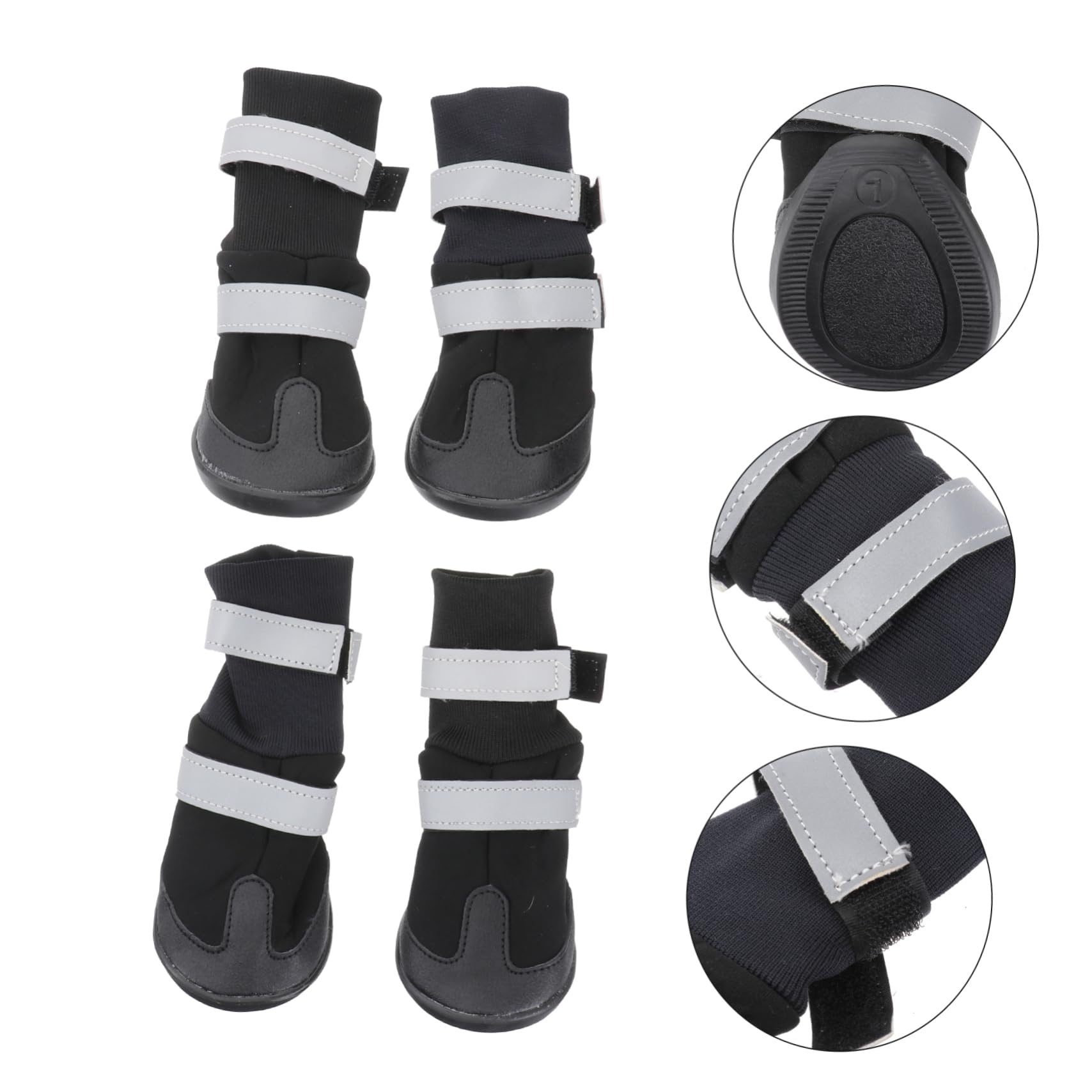 BESPORTBLE 12 Pièces Chaussures d'hiver pour Chaussures Chihuahua pour Chiens Bottes Petit Bottes d'hiver pour Bottes Chaudes pour Chaussures pour Chiens de Compagnie