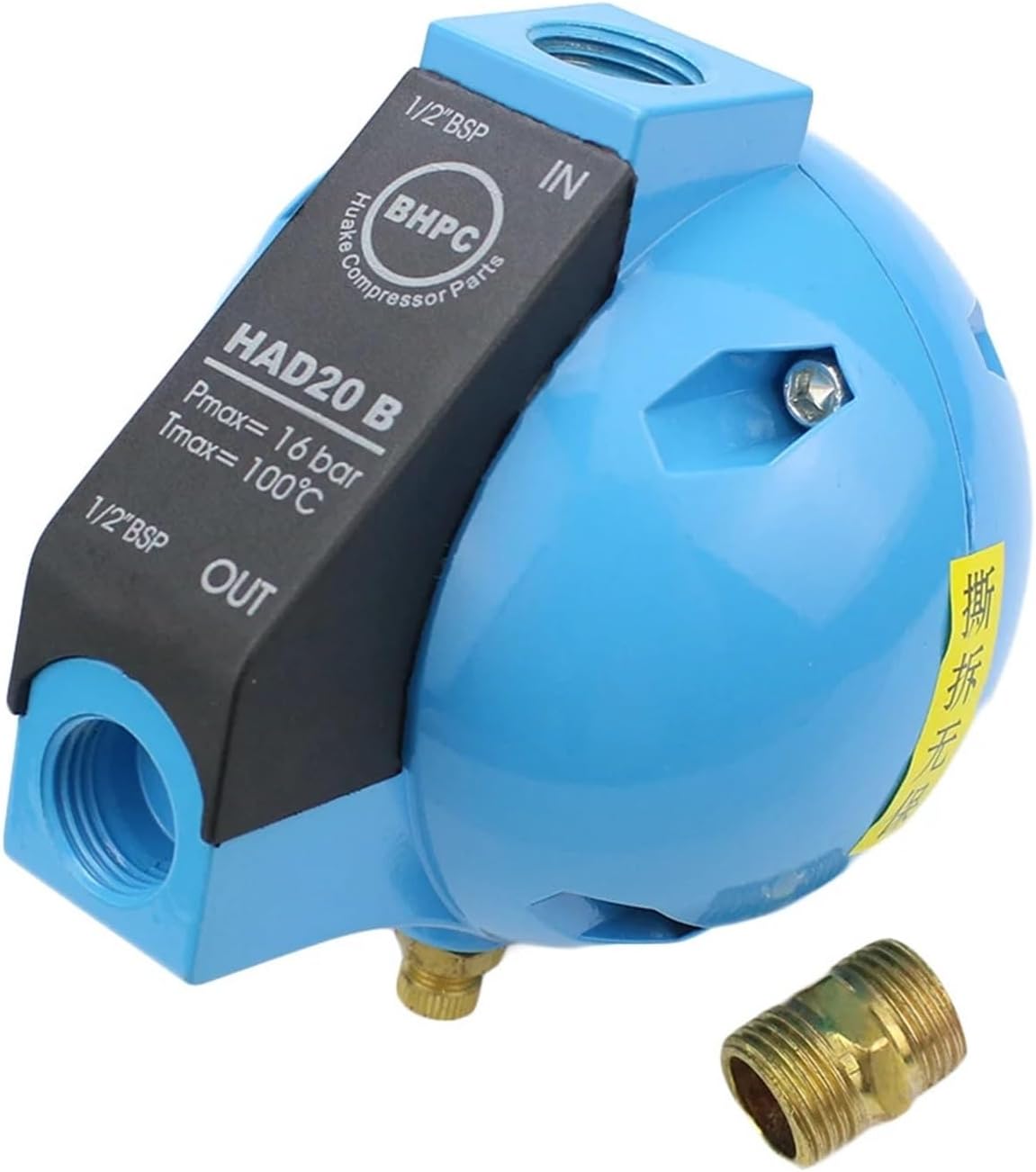 MCGOS HAD20B Compressed Air Auto Float Drain Valve 1/2'' BSP 400L/M