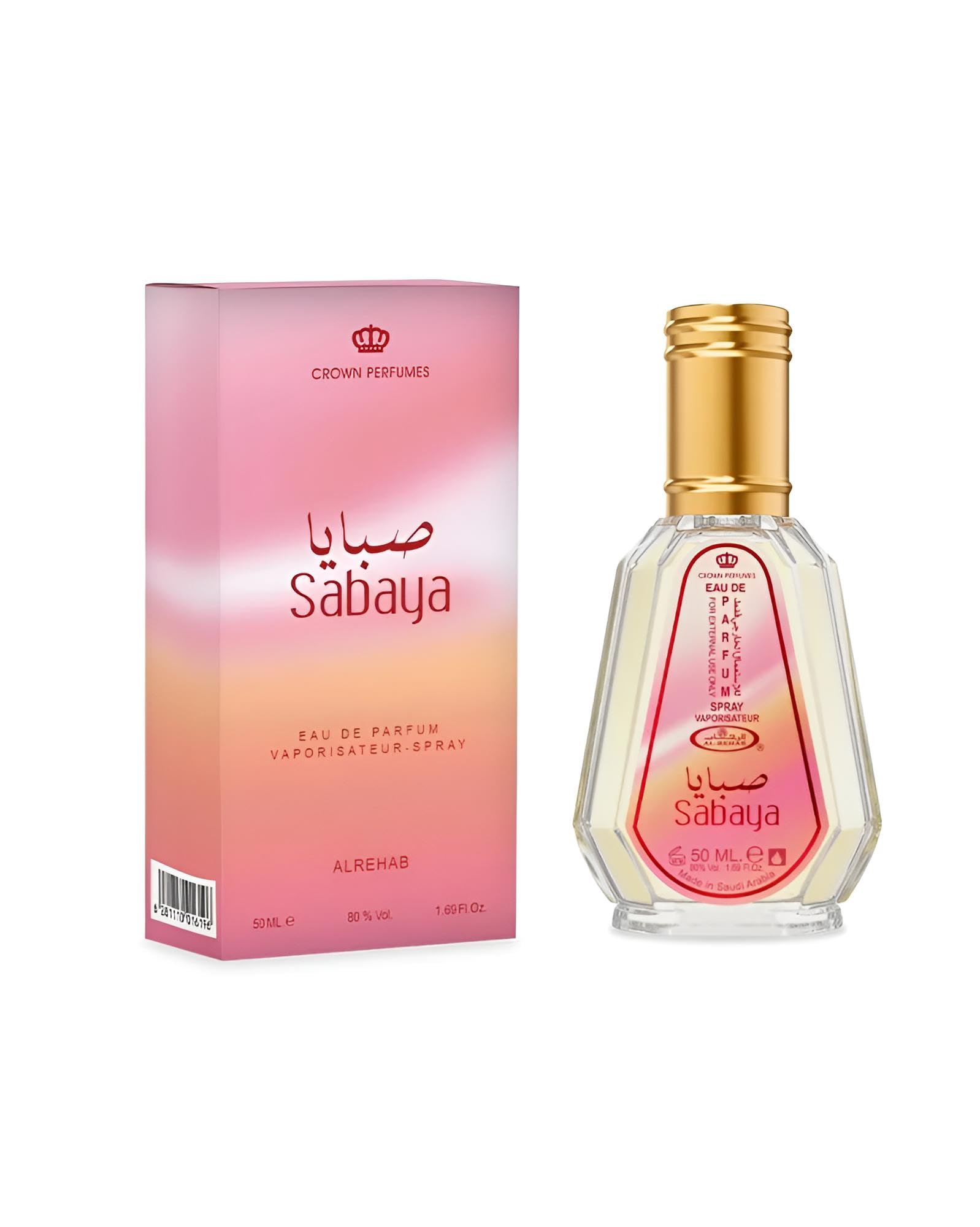 SABAYA By Al Rehab 50ml EDP Exotic Gorgeous Perfume Spray