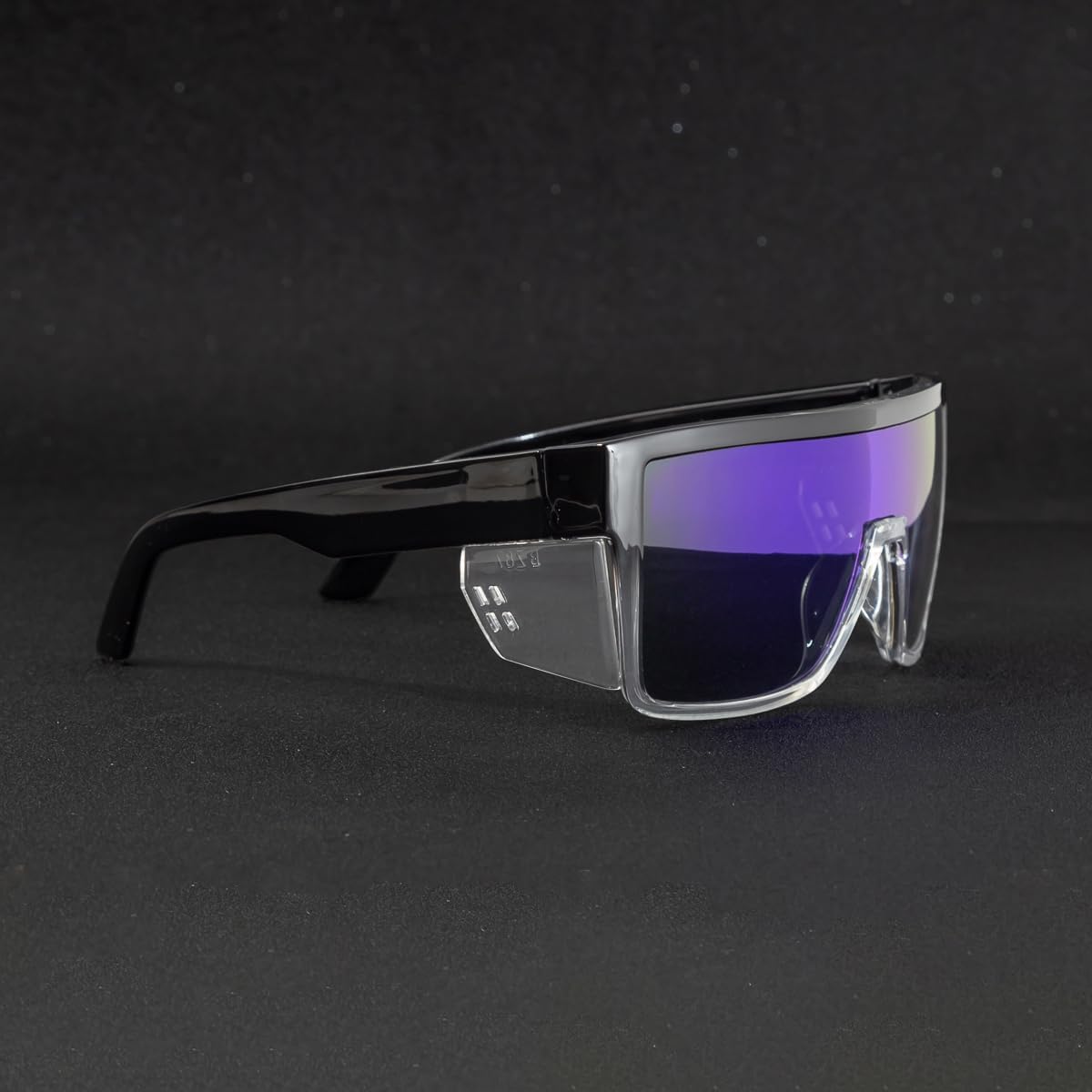 Safety Polarized Sunglasses for Men and Women UV400 Protection and Includes Removable Side Shields,ANSI Z87