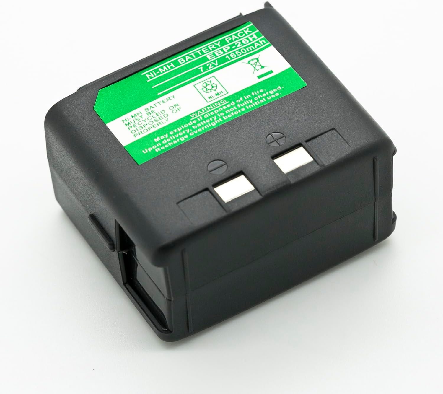 ExpertPower® 7.2V 1650mAh NiMH Replacement Battery for Alinco EBP-20N, EBP-24N, EBP-26N – Compatible with DJ-180, DJ-280, DJ-480, DJ-580, DJ-582 Series Two-Way Radios