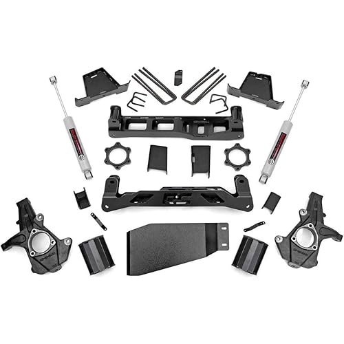 Rough Country 7.5" Suspension Lift Kit with Strut Spacers/N3 Shocks for Chevy Silverado & GMC Sierra 1500 (2007-2013) 4WD