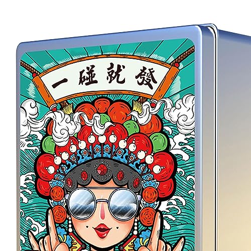 Juego de Mahjong Chino Tradicional con 144 Fichas miniatura 2