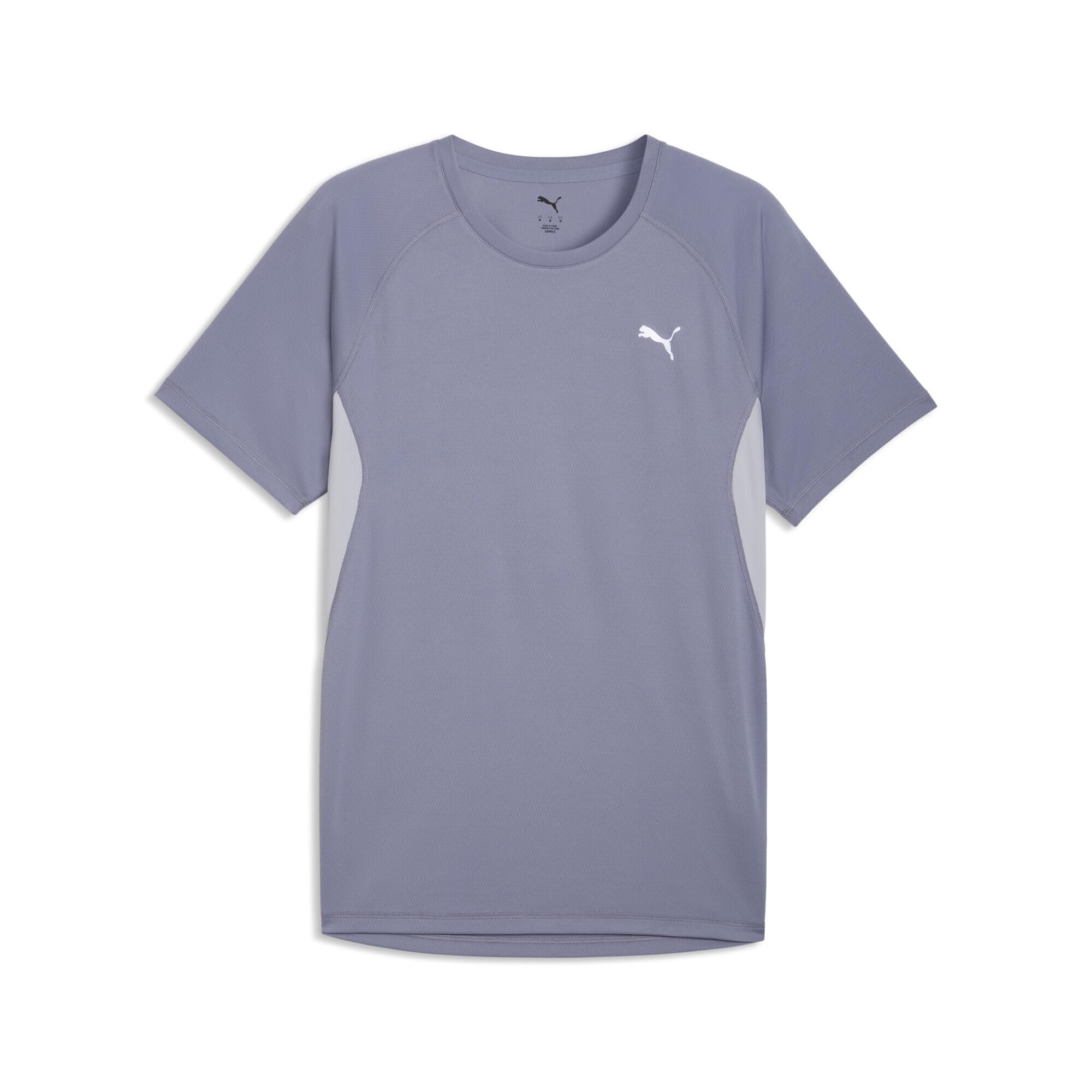 Puma Mens Running Velocity T-Shirt - Grey