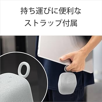 【美品】ワイヤレススピーカー SONY ライトグレー Amazon.co.jp: ソニー(SONY) LinkBudsSpeker Bluetooth