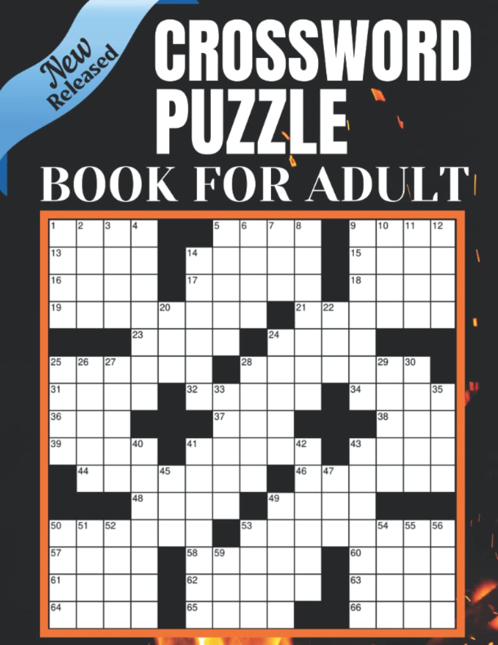 New Released Crossword Puzzle Book For Adult: Crossword Puzzles Book For Adults With Solutions
