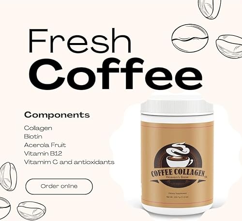 Miniatura 2 de Péptido bovino hidrolizado - Colágeno para mujeres - Colageno - Proteína - Café tostado oscuro - Soporte para cabello, piel, uñas y articulaciones y