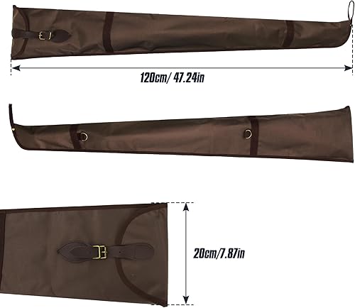 Miniatura 2 de VicBre Bolsa de almacenamiento para escopeta y pistola sin espuma, 47.2 in x 7.9 in