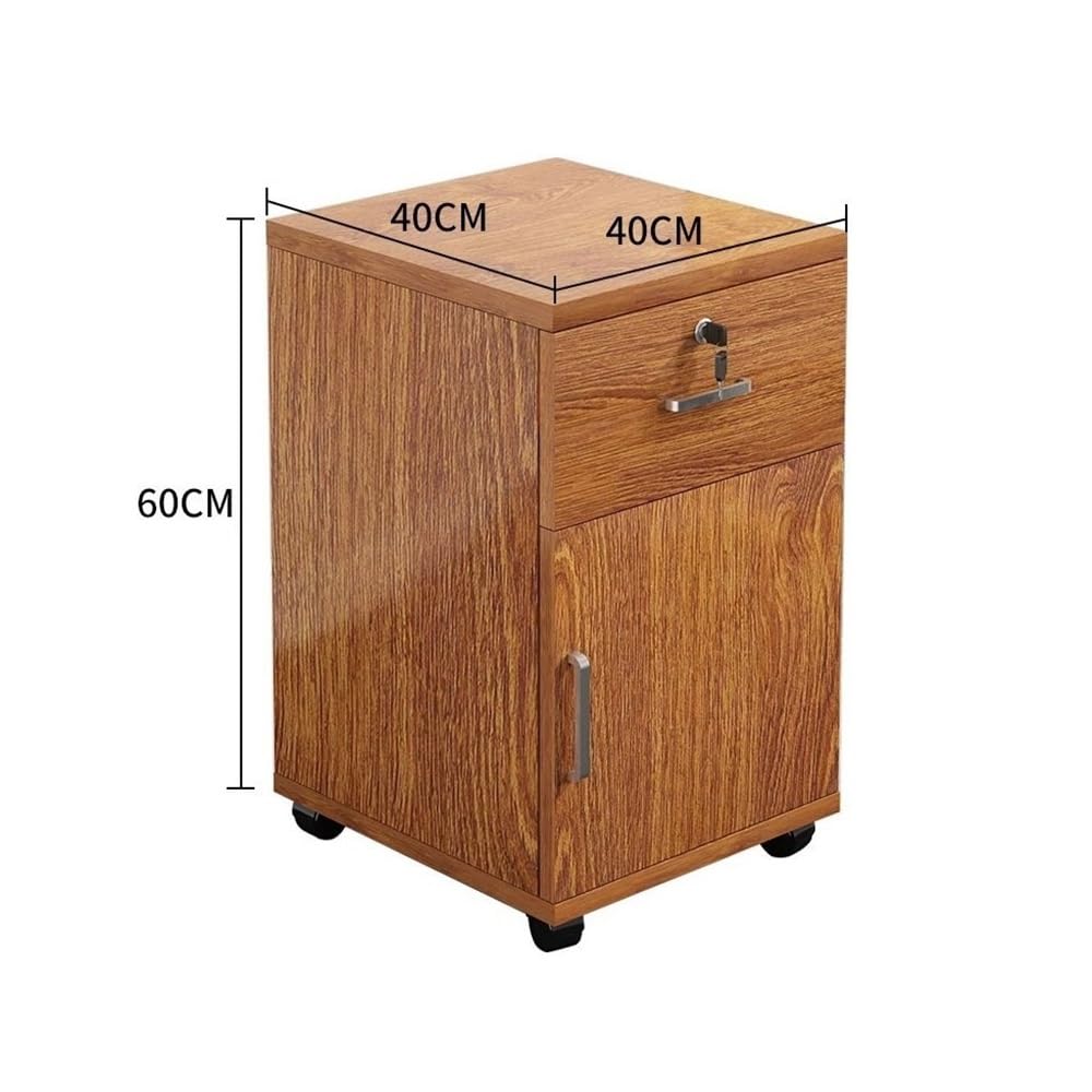 Pratico sotto scrivania File Cabinet con serratura Credenza da ufficio Easy Der Slish Büroschrank per la casa e l'ufficio nizat Secure Aktenschrank Solut