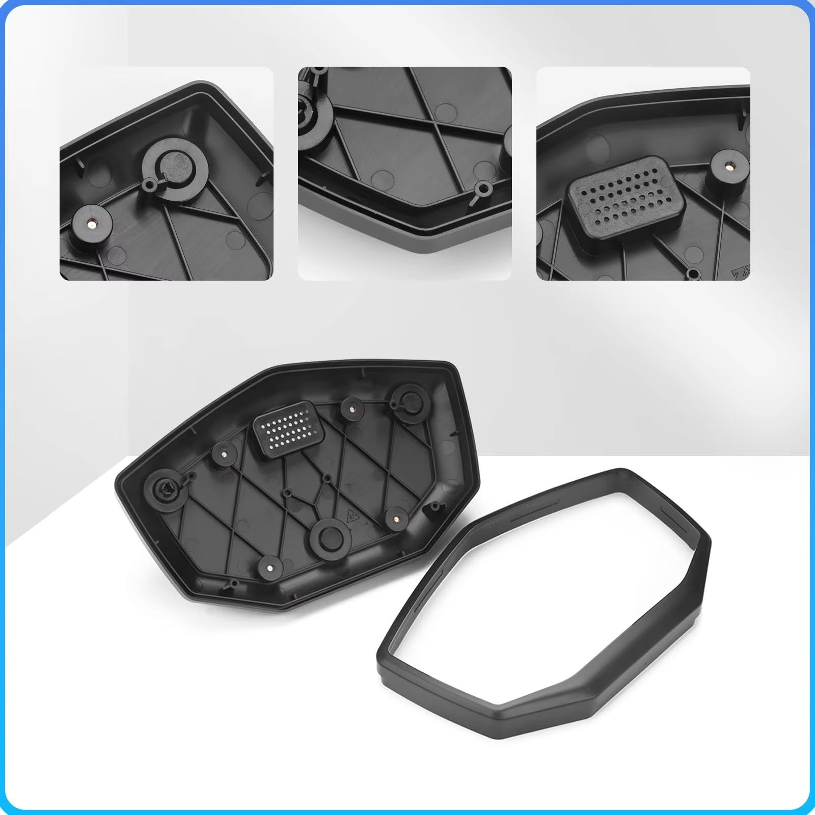 Carcasa Cuadro Moto Compatible Con Aprilia Para Guzzi 1200 Para VESPA 300 Velocímetro De Motocicleta Tacómetro Carcasa Cubierta De Instrumentos Carcasa Piezas Accesorios