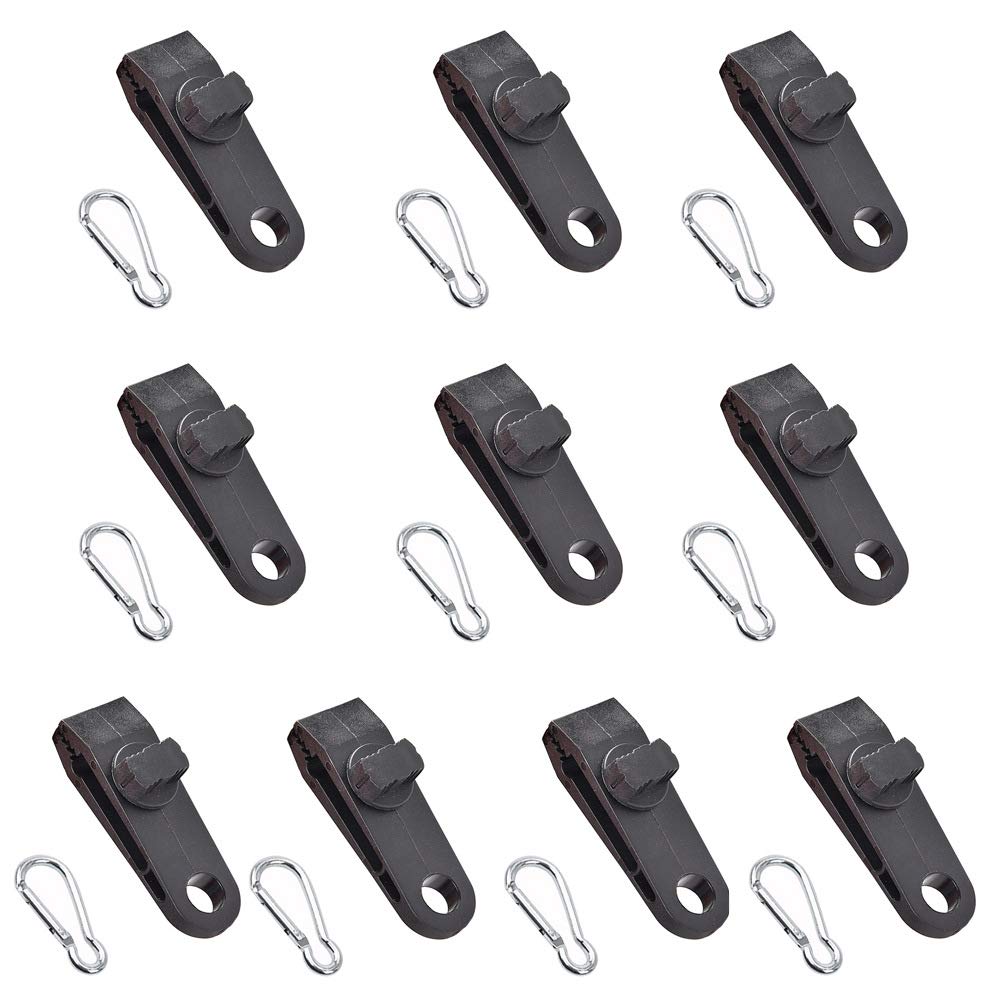 Buy Tarp Clips Heavy Duty Lock Grip Tarp Clamps Awning Cord Clip Pool