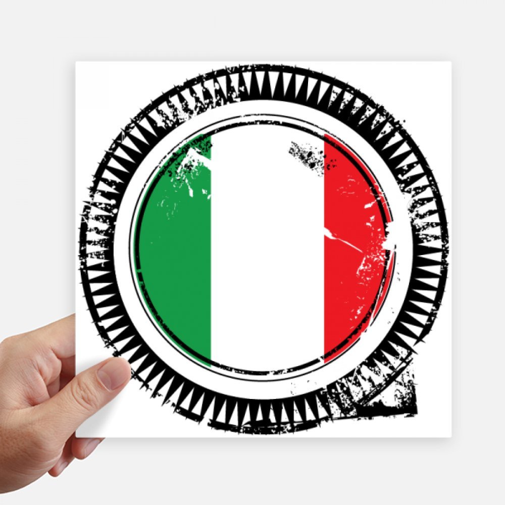 Drapeau national Italie autocollants muraux et stickers moto pour personnalisation