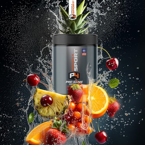 Image of Proven4 Pre Workout Powder for Men and Women with Creatine - Beta Alanine - Caffeine, NSF Certified preworkout Energy Supplement Fruit Punch 30 Servings