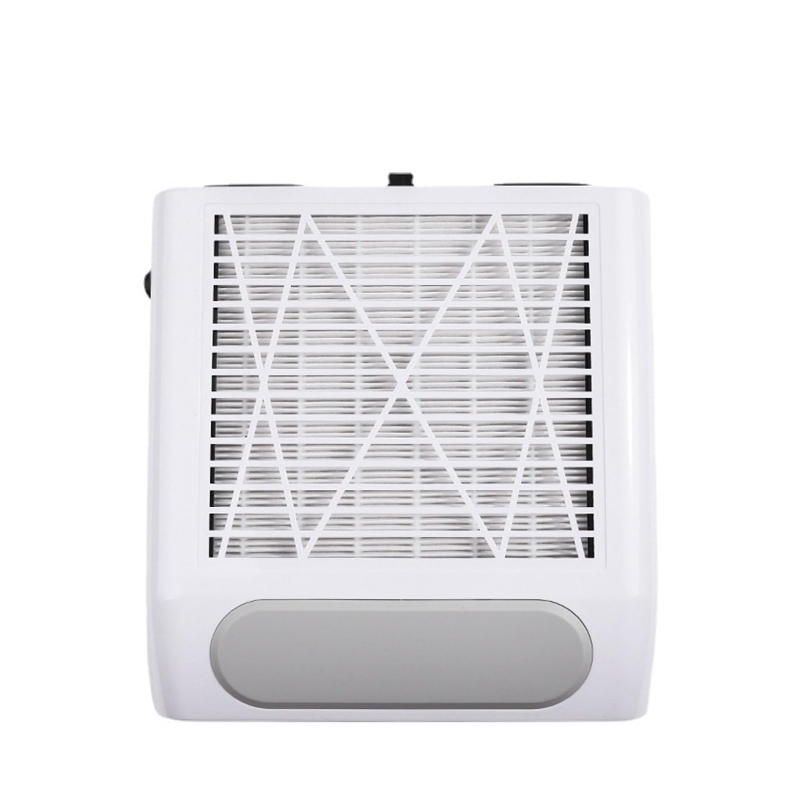 Dust Extractor, 80W Nail Dust Collector with Remove Filter Powerful Vacuum Fan Vent Extractor for Acrylic Salon Equipment for Beginners(White)