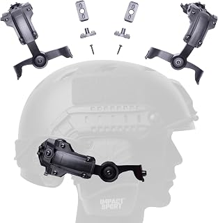 Tigrett ARC Rail Adapter for Helmets - Compatible with Ops-Core, FAST, ACH, MICH, AMP Arms, Howard Leight Earmuffs