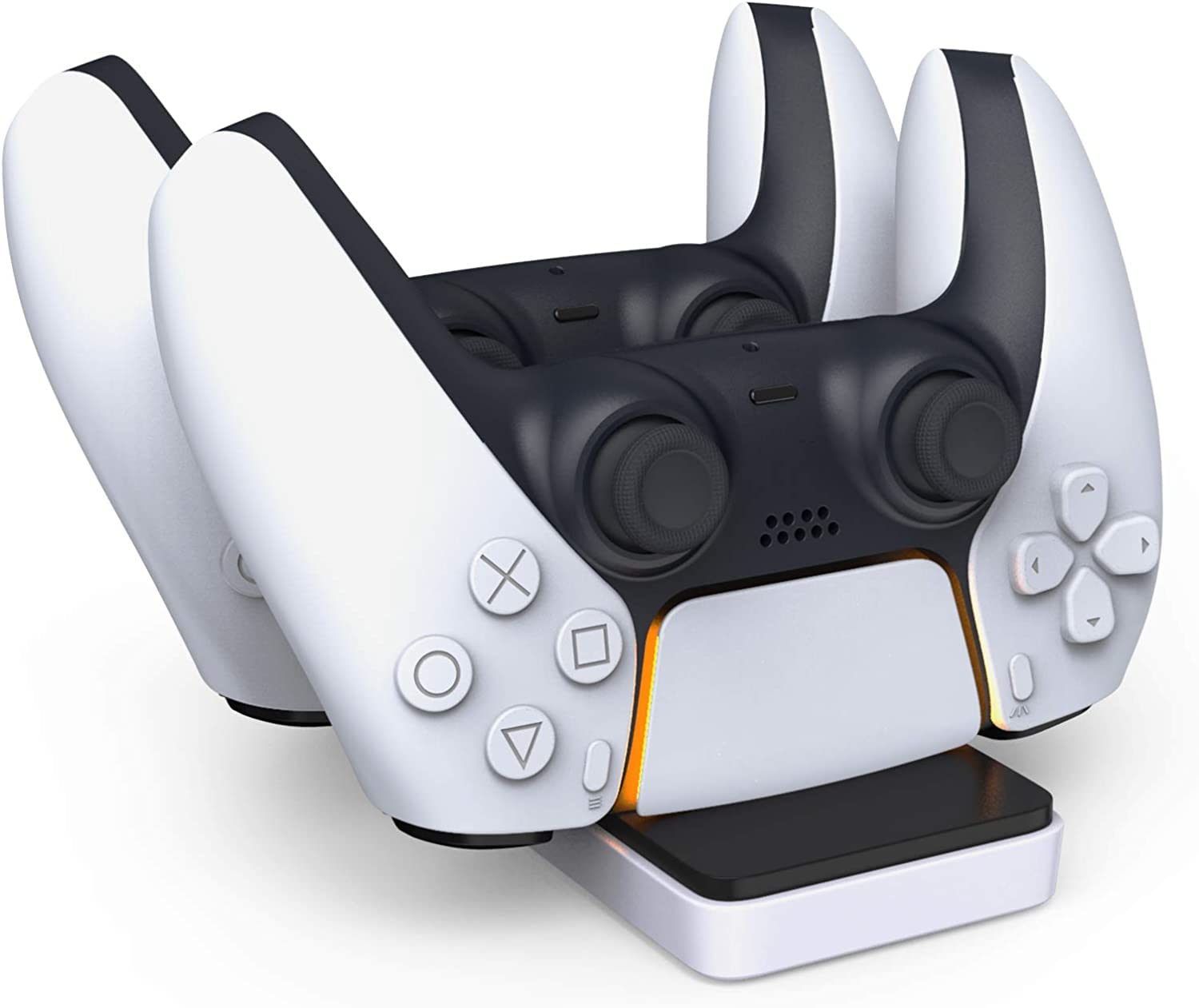 PSS PS5 Controller Charger, PS5 Controller Charging Station with Fast, Safety Chip Protection, Charger with LED Indicator, Docking Station Replacement for Charging (B09P8Q1BNM) Amazon Price History, Amazon Price Tracker