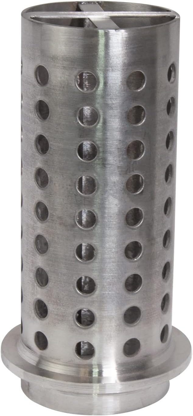 4" x 10" Perforated Stainless Steel Casting Flask Jewelry Making Vacuum Casting Tool