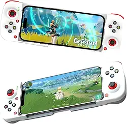 Gamepad D3 Bluetooth Controle para Celular Compatível com IOS, Andoid e PC [android,ios] (Branco)