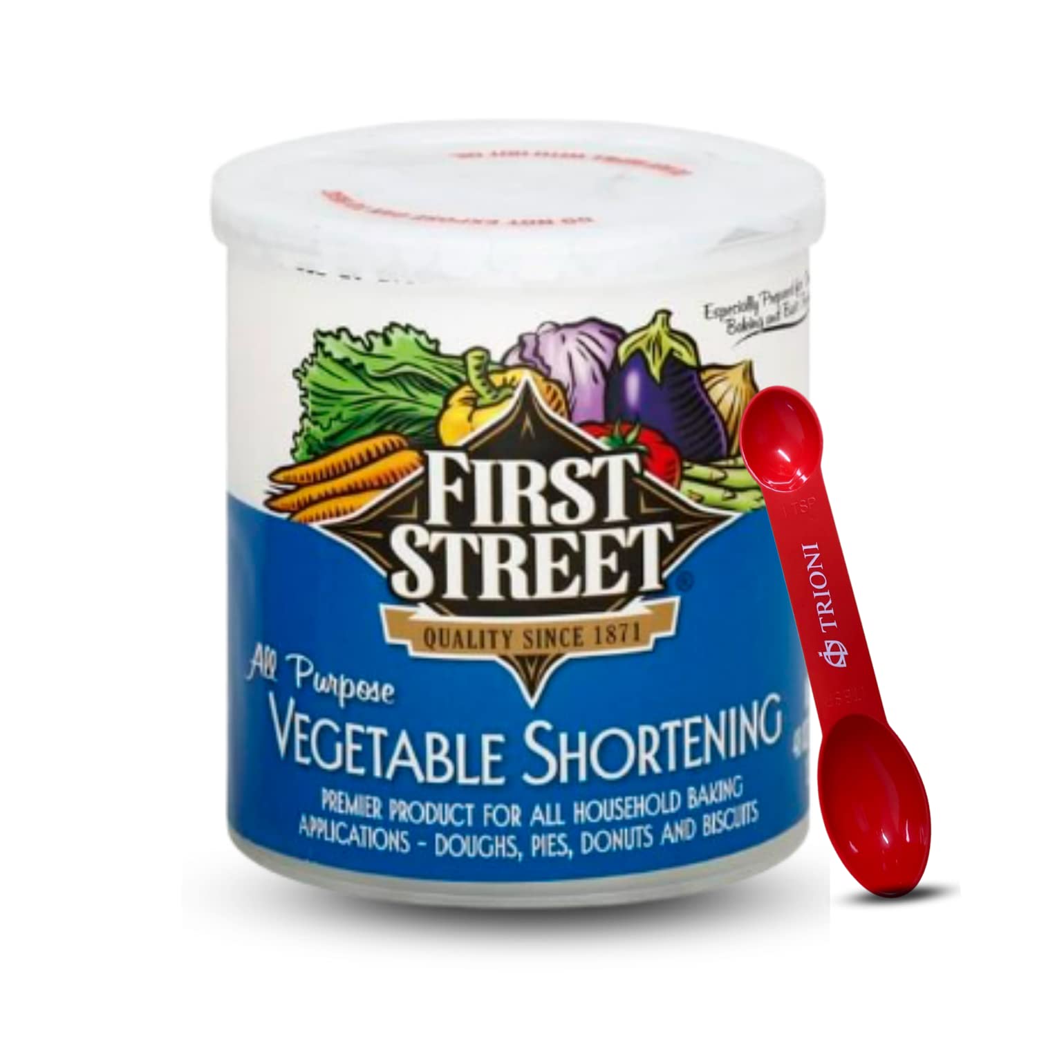 Vegetable Shortening Bundle Contains of One (1) 48 oz